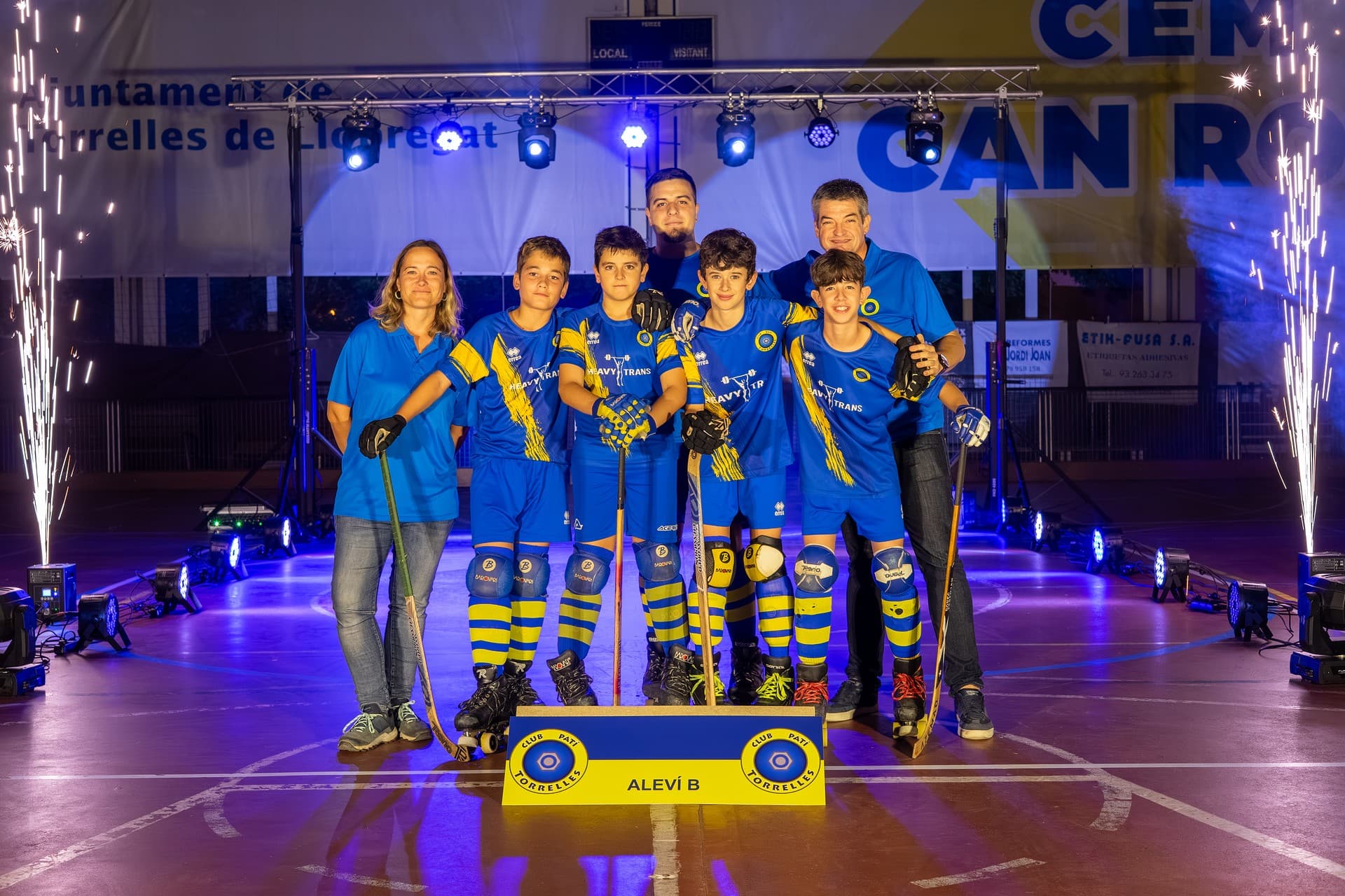 Equip ALEVÍ B del Club Patí Torrelles