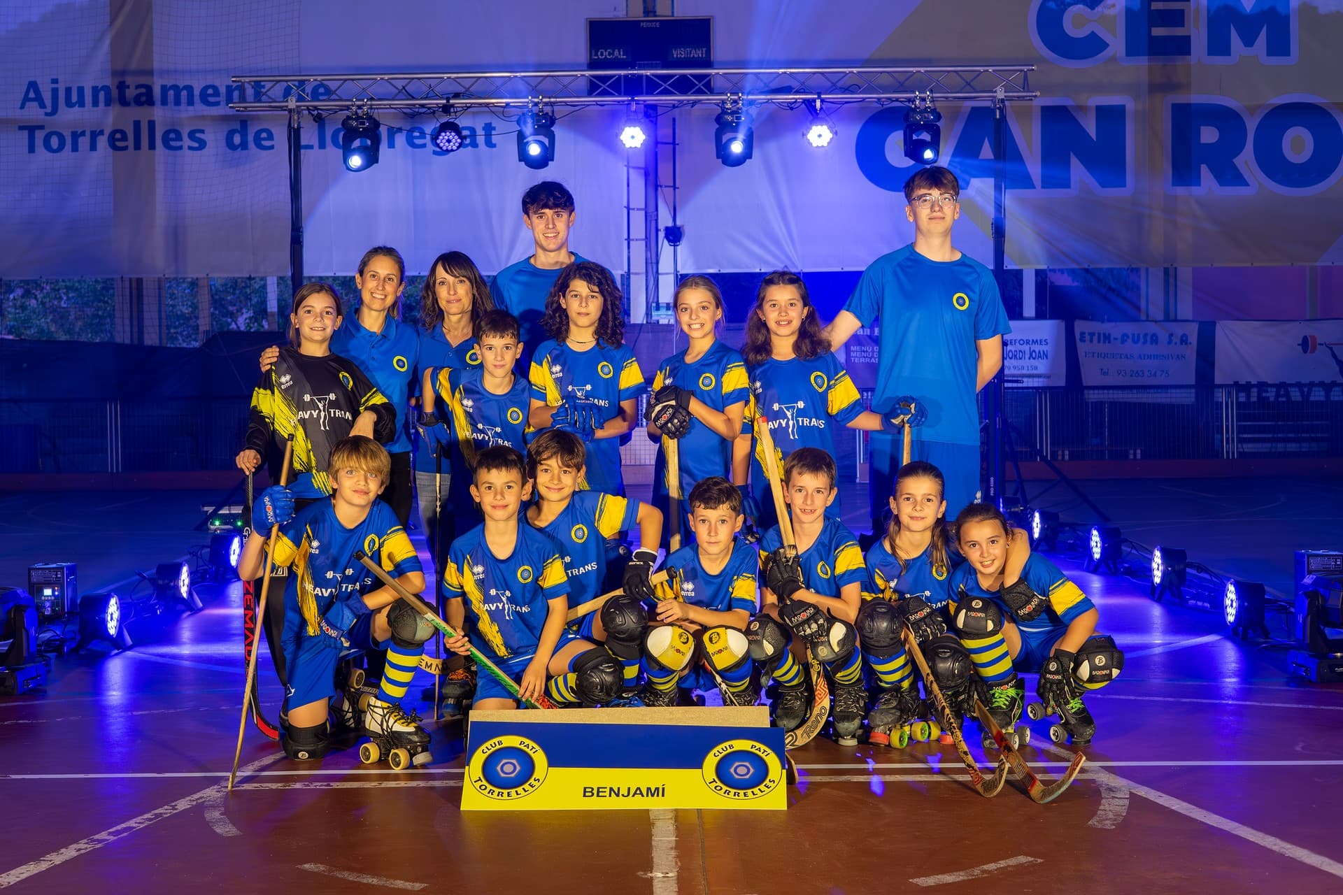 Equip BENJAMÍ del Club Patí Torrelles