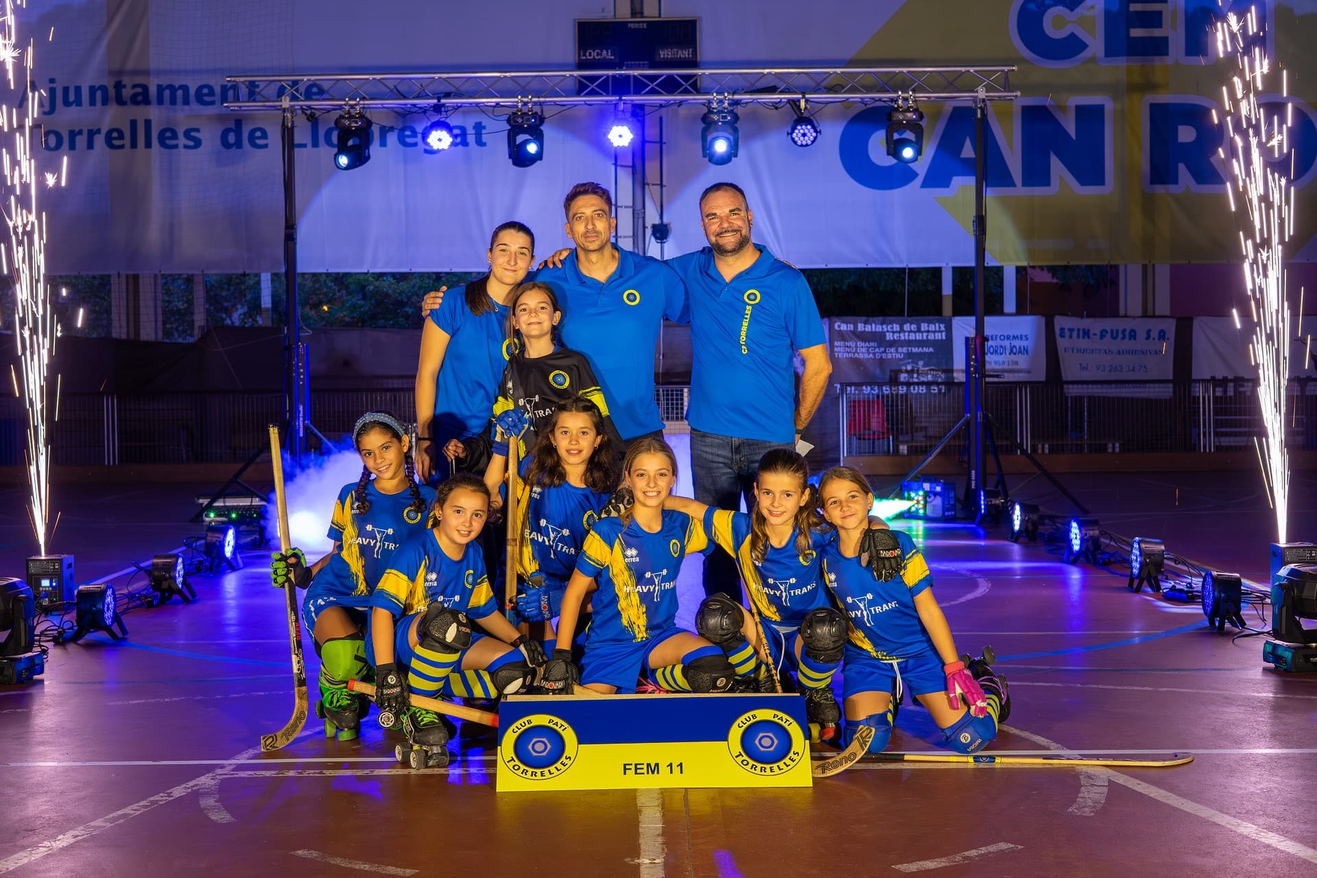 Equip FEM 11 del Club Patí Torrelles