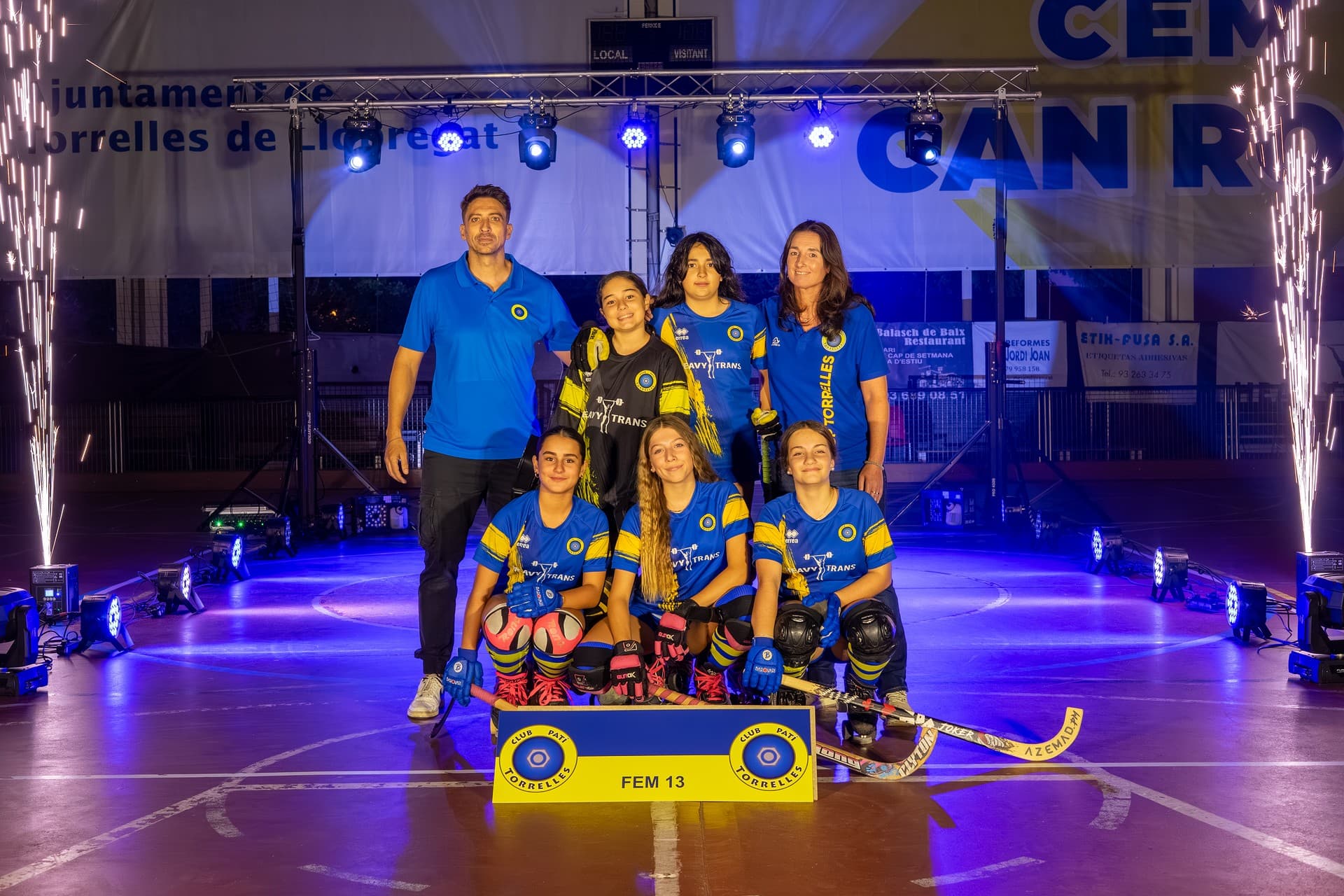 Equip FEM 13 del Club Patí Torrelles