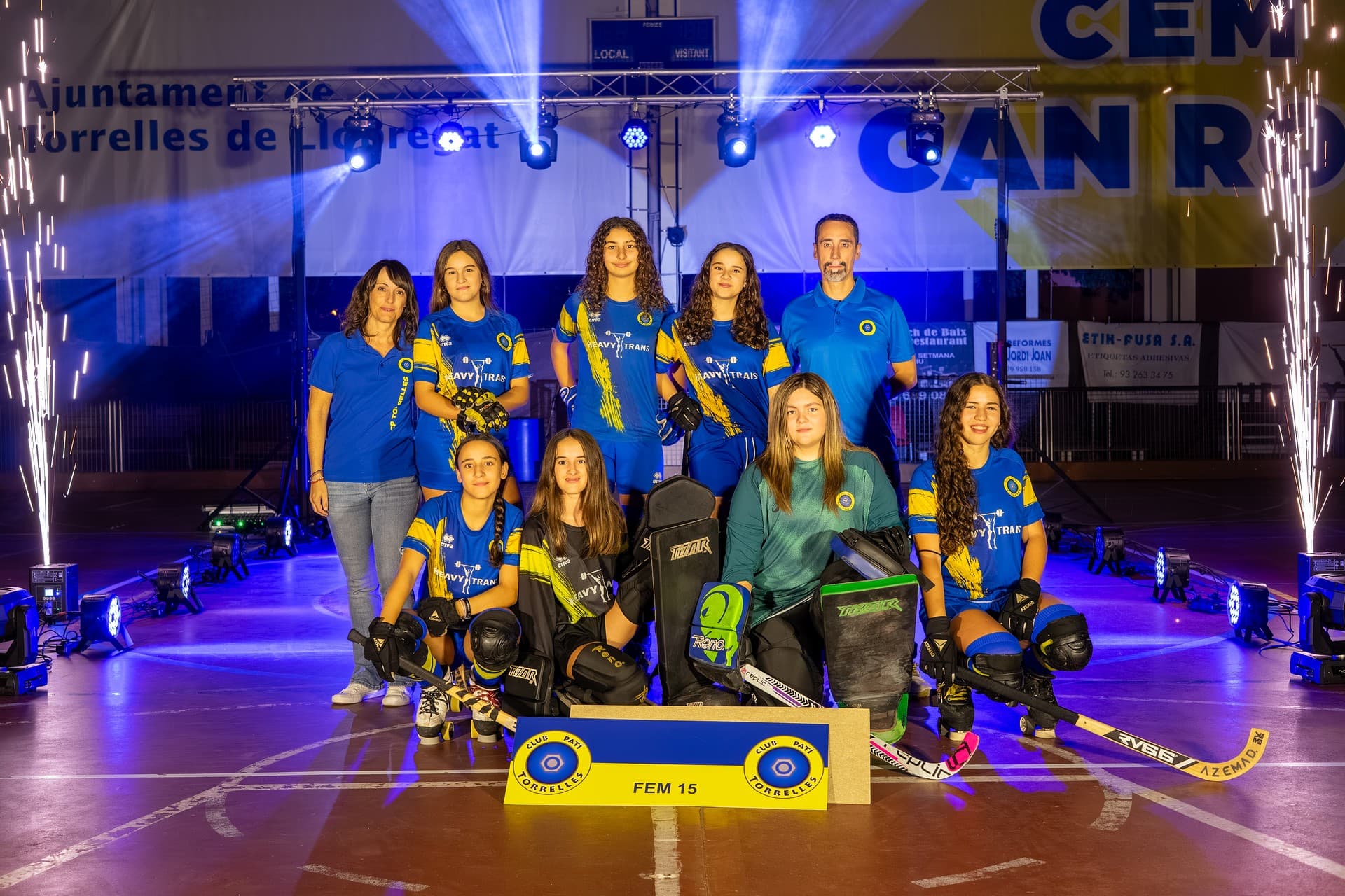 Equip FEM 15 del Club Patí Torrelles