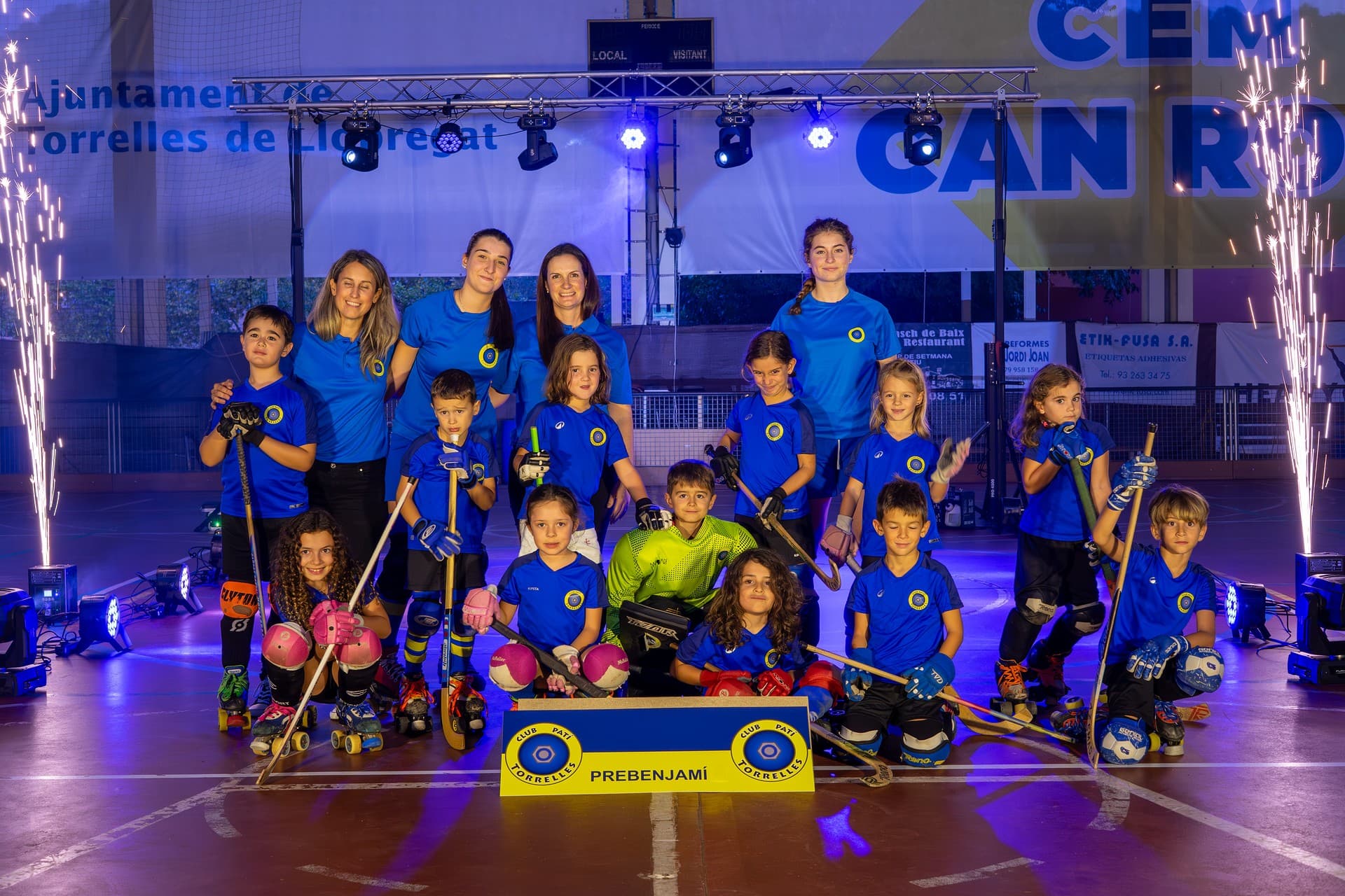 Equip PREBENJAMÍ del Club Patí Torrelles