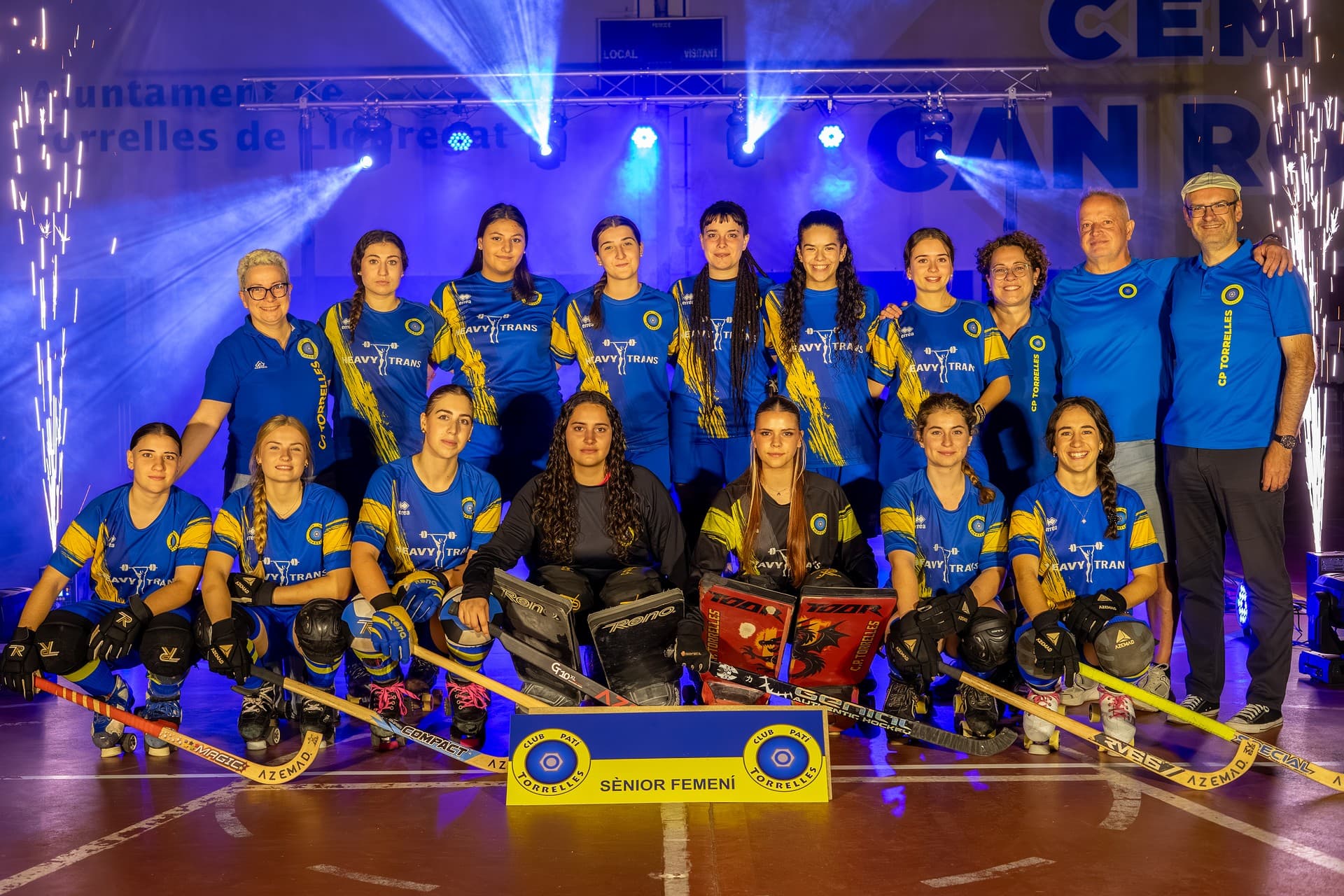 Equip femení del Club Patí Torrelles
